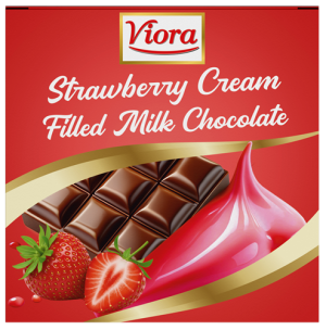 Strawberry Cream Filled Milk Chocolate