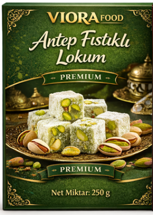 Antep Fıstıklı Lokum